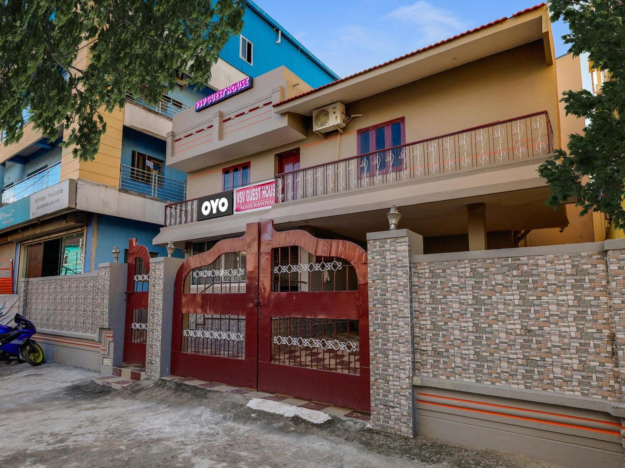 Super Hotel O Vsv Guest House Maduravoyal Ченнаи Экстерьер фото